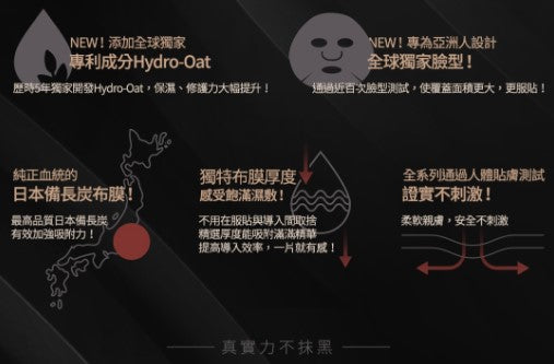 補水黑面膜